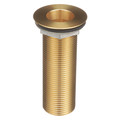 Component Hardware Brass Drain 4" L, 1-3/8" dia. 2" Flange E16-4030-LW