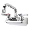 Component Hardware 4" Mount, Commercial OC Wall Mount Faucet 4", Ceramic Valves TLL15-4106-SE1Z