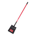 Bully Tools Square Point Shovel, 14 ga. Steel Blade, 60 in L Fiberglass Handle 82525