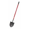 Bully Tools Mud Shovel, 14 ga. Steel Blade, Fiberglass Handle 92705