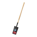 Bully Tools Spade, Edging and Planting Shovel, 12 ga. Steel Blade, Wood Handle 72502