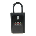 Nu-Set Key/Card Lock Box, 4-Letter, Black 1002