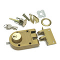 Nu-Set Jimmy Proof Deadbolt, Double Cylinder 2125