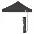 E-Z Up Vantage Shelter, 10x10 Ft., Gray Frame, Bla VG3SG10BK