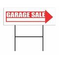 Cosco Sign/Stake, Garage/Yard Sale, 6x17", 98054 098054