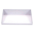 Triton Products 12 In. W x 6 In. D White Epoxy Coated Steel Shelf for LocBoard 56126-WHT