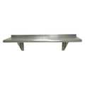 Advance Tabco Stainless Steel Wall Shelf, 12"D x 72"W x H, Silver WS-KD-72-X