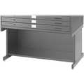 Safco High Base for 4994GRR Flat File, Grey 4975GR