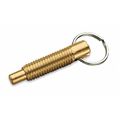S & W Manufacturing Brass Pull Ring, Lck, 1/2-13" BSTPR50