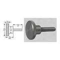 S & W Manufacturing Knrl Knob Stud, 10-32", 3/4" dia., Material: Stainless Steel WSSF-011