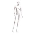 Econoco Mondo Mannequins Eve White Abstract Female Mannequin, Pose 3 W/ base EVE-3H
