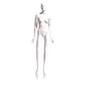 Econoco Mondo Mannequins Eve White Abstract Female Mannequin, Pose 4 W/ base EVE-4H