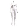 Econoco Mondo Mannequins Eve White Headless Female Mannequin, Pose 4 W/ base EVE-4HL