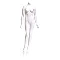 Econoco Mondo Mannequins Eve White Headless Female Mannequin, Pose 5 W/ base EVE-5HL