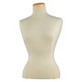 Econoco Mondo Mannequins Female Fabric Covered Blouse Form W/ neckblock F5