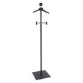 Econoco Mondo Mannequins Adjustable Floor Standing Black Costumer w/Hangers MAPF4/MAB