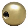 S & W Manufacturing Brass Ball Knob, 10-24", 3/4" dia. BBK-031