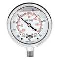 Winters Filled Ss/Ss Gauge2.5 1/4 Lm 30-0-30 psi PFP861