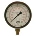 Winters Qual Ss/Br Gauge 4" 1/4 Lm 0-160 psi/Kpa PFQ712