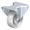 Blickle Rigd Plte Cstr, Whit Nyln, 3-1/8", 330 lb. B-PO 80KA