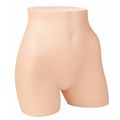 Econoco Mondo Mannequins Female Full Round Butt Hip Form, Fleshtone TOR-2