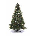 Floortex Christmas Tree Mat, 24" Diameter FC126020RT