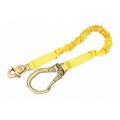 3M Dbi-Sala Shock Absorbing Lanyard, 6 ft., Yellow 1244321