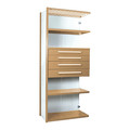 Equipto V-Grip Shelving W/ 4Drwrs/5Shlvs 7x1.5x4, Addon, 3", 4.5", 6", 7.5"Drwrs, PY S4240VHA-PY