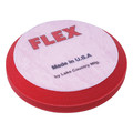 Flex Polishing Pad, 6-1/4" Size, Foam, Red 651250