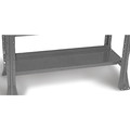 Equipto Open Bench Shelf, 5Ft12-7/8X60 6121