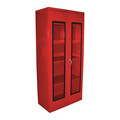 Equipto Quickview Cabinet 18X36X78, RD QVC361878-RD