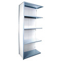 Equipto VGrip Shelf Closed Add7"x1Dx4W-w5 shl, WH 671W5A-WH