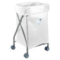 R&B Wire Products Collapsible Hamper 655WHT