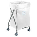 R&B Wire Products Collapsible Hamper 654WHT