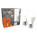 Miracle Led 12 W, Compact LED Bulb, White, A19, 5000K Temp. Frosted Finish, Non-Dimmable 602109