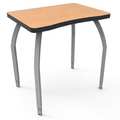 Elo Desks Classroom Desk, 24" D, 36" W, 21-1/4" to 26-1/4" H, Fusion Maple, Laminate ELO7173-EJAG4-94