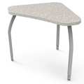 Elo Desks Classroom Desk, 24" D, 36" W, 21-1/4" to 26-1/4" H, Gray Nebula, Laminate ELO6400-EJAG4-25-25