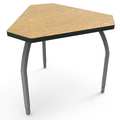 Elo Desks Classroom Desk, 30" D, 34" W, 26" to 31" H, Oak, Laminate ELO7318-ADJG4-32