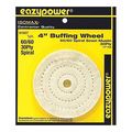 Eazypower Muslin Spiral Buffing Wheel, 4" x 1/2" 81057