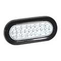 Buyers Products 6 Inch Clear Oval Recessed Strobe Light With 24 LED SL65CO