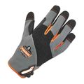 Ergodyne Mechanics Gloves, XL, Gray, Hex-Stretch Knit 17045