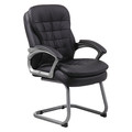 Boss Executive Guest Chair, 28-1/2"L40"H, Fixed B9339