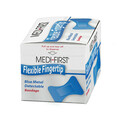 Medi-First Metal Detectable Bandages, Blue, PK50 66050