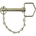 Buyers Products Hitch Pin with Linch Pin and Chain, 3/4in x 4-1/4in 66142