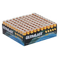 Ultralast Battery 1.5 Volt Alkaline Ultralast 100 Pack AA Alkaline Battery ULA100AAB