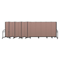 Screenflex Heavy Duty Room Divider, 13 Panel, 6 ft. H HFSL6013-VM