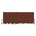 Screenflex Heavy Duty Room Divider, 13 Panel, 7 ft. 4 HFSL7413-DE