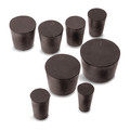 United Scientific Rubber Stoppers, Solid, No. 4 RST4-S