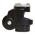 Wmi Roll/Set Leveling Caster, Load Rating 1100lbs, M16 Stem Mounted WMI-120S-BLK