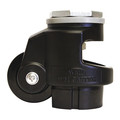 Wmi Roll/Set Leveling Caster, Load Rating 1100lbs, 5/8", 11 Stem Mounted WMPIN-120S-BLK